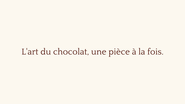 ALEXANDRE LE CHOCOLATIER 